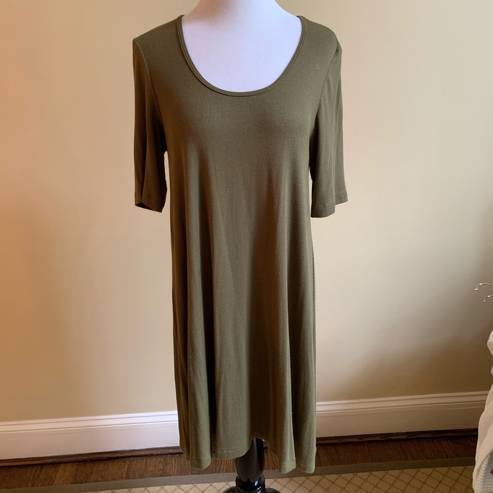 Green dress